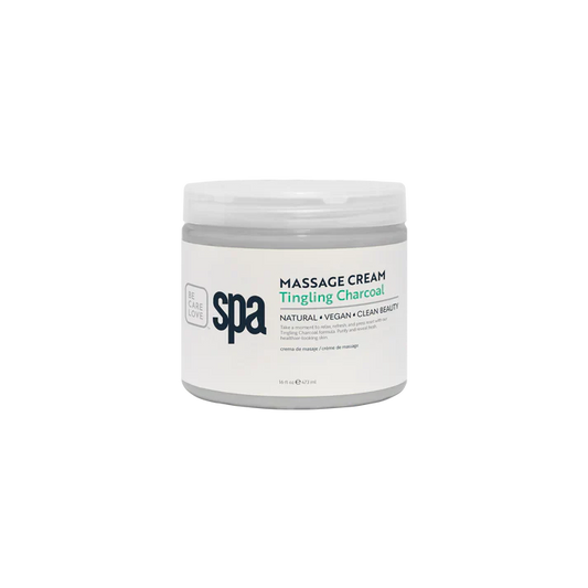 BCL Spa Pedicure Organic Massage Cream - Tingling Charcoal