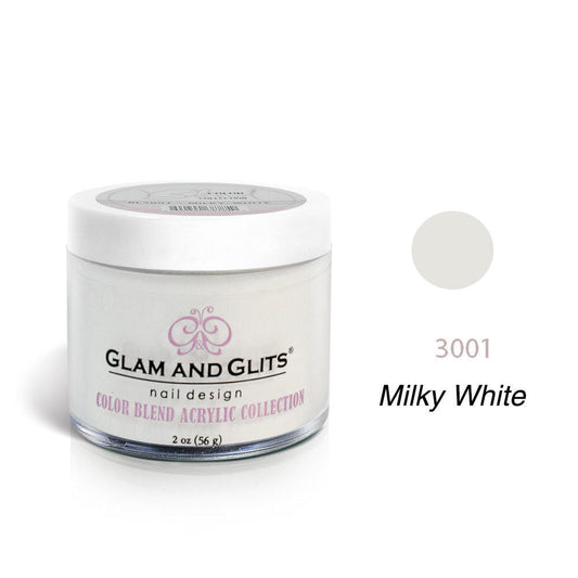 Glam & Glits Blend Ombre & Marbling Nail Acrylic Color Powder - 2oz/Jar