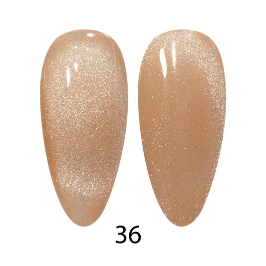 DND DC 9D Cateyes #36 – Espresso Silk, 0.6 OZ