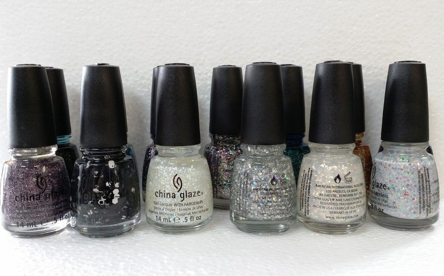 China Glaze glitter Full size 0.5oz/15ml