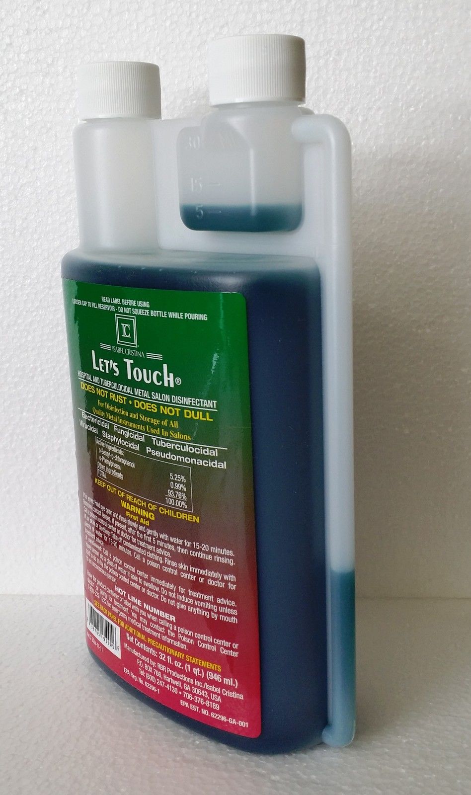 Isabel Cristina Let's Touch Salon Disinfection 32oz