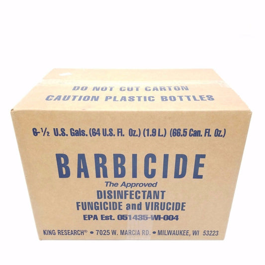 Pack of 6 - Barbicide Hospital Germicide Anti-Rust Formula - 64oz (Half Gallon)