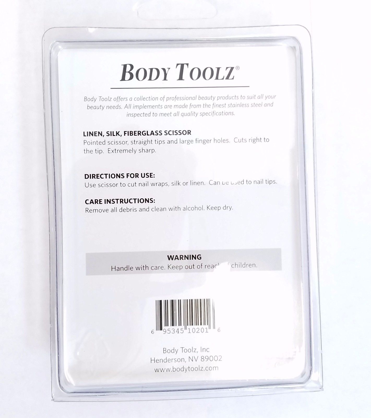 Body Toolz - Linen Wrap Scissor (Professional Quality)