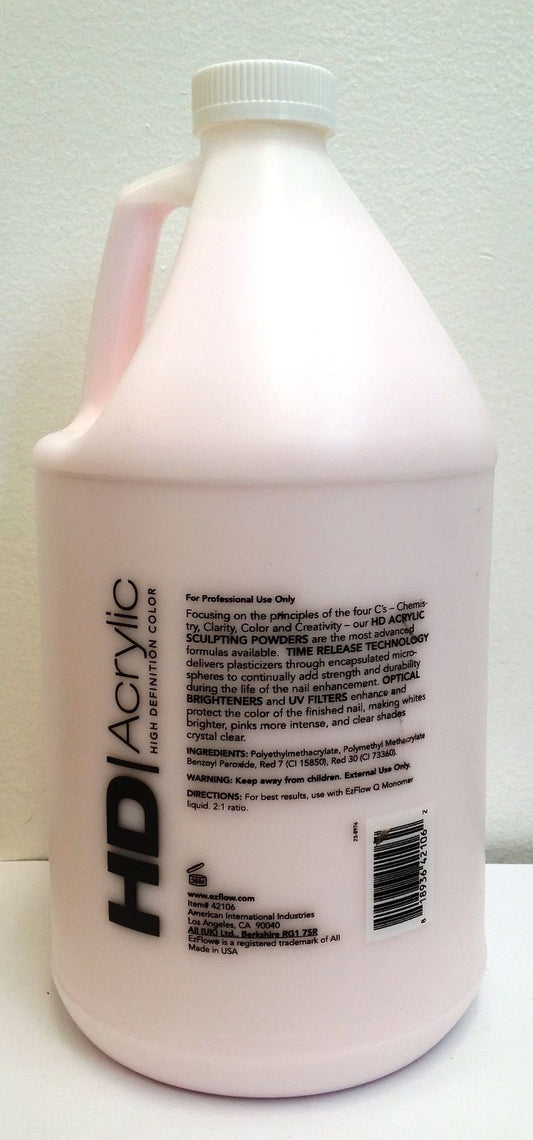 EZFlow Solar Acrylic Nail Powder High Definition *PINK* 92.8oz/2.63kg