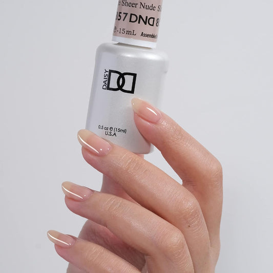 DND Gel Polish & Lacquer - 857 - Sheer Nude