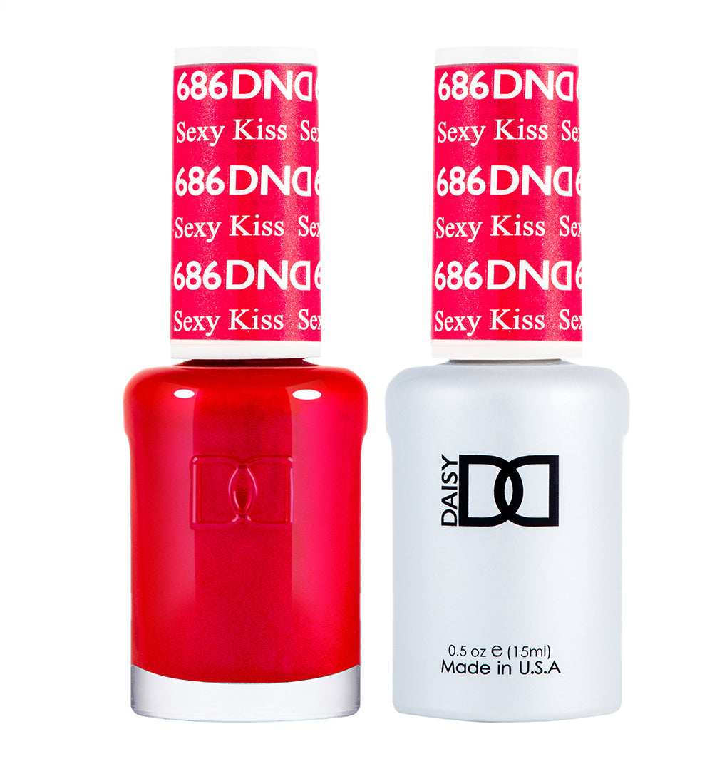 DND Gel Polish & Lacquer - 686 - Sexy Kiss