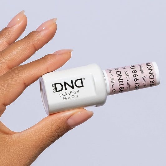 DND Gel Polish & Lacquer - 866 - Soft Tulips