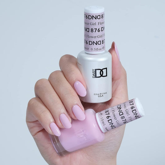 DND Gel Polish & Lacquer - 876 - Flower Girl