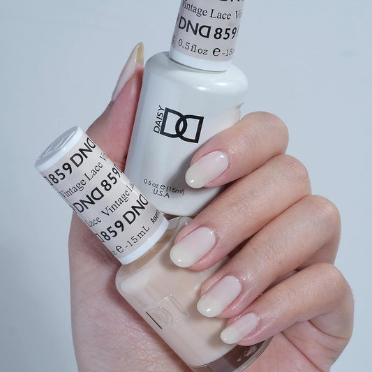 DND Gel Polish & Lacquer - 859 - Vintage Lace