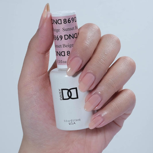 DND Gel Polish & Lacquer - 869 - Sunset Beige