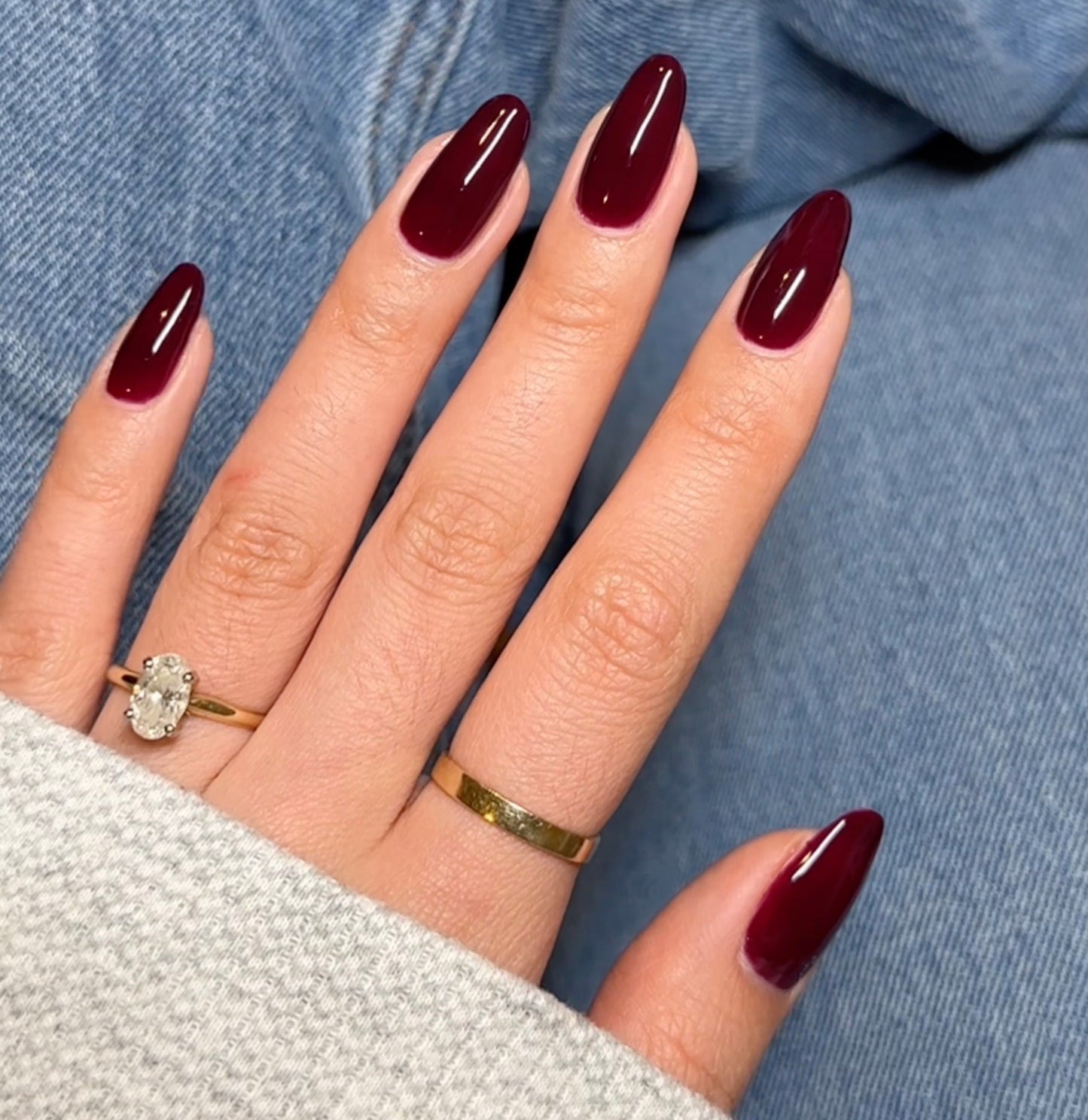 DND Gel Nail Polish Duo 751 - Cherry Mocha
