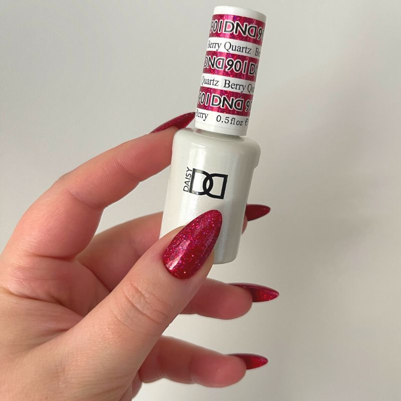 DND Gel Super Glitters #901 Berry Quartz