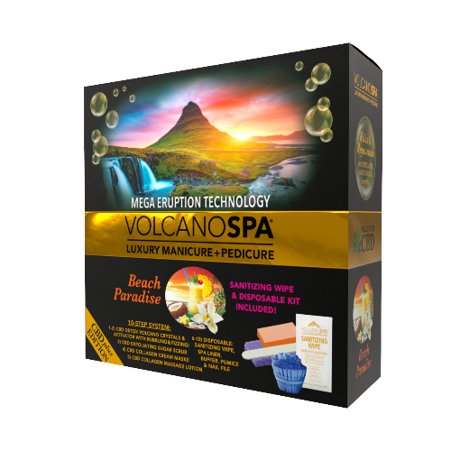 VolcanoPedicure Spa 10-in1 Spa kit - Beach Paradise