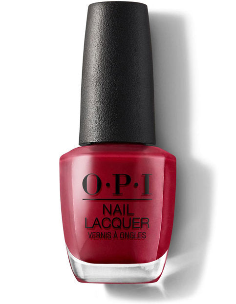 O.P.I Nail Lacquer 0.5 fl oz/15ml - Chick Flick Cherry