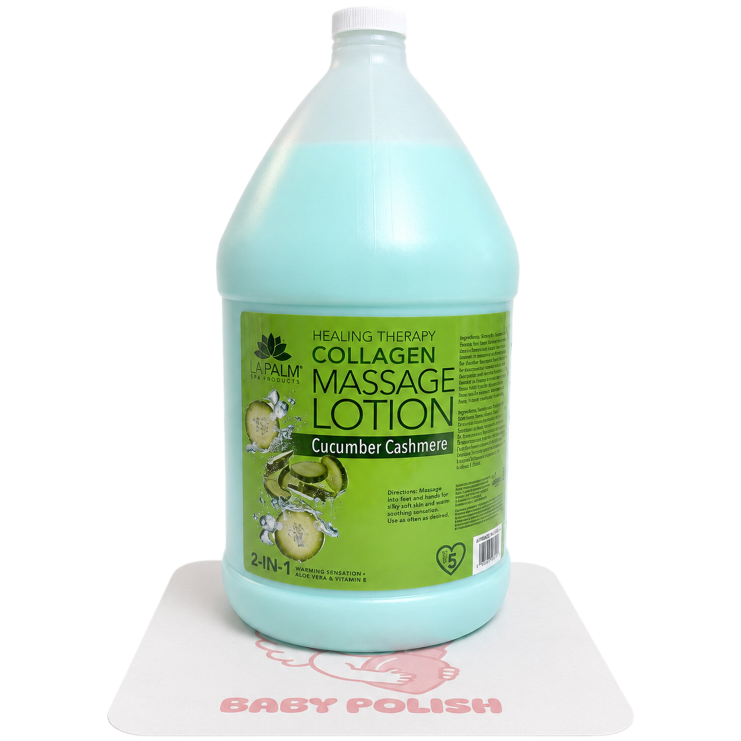 La Palm Healing Therapy Collagen Massage Lotion - Cucumber Cashmere