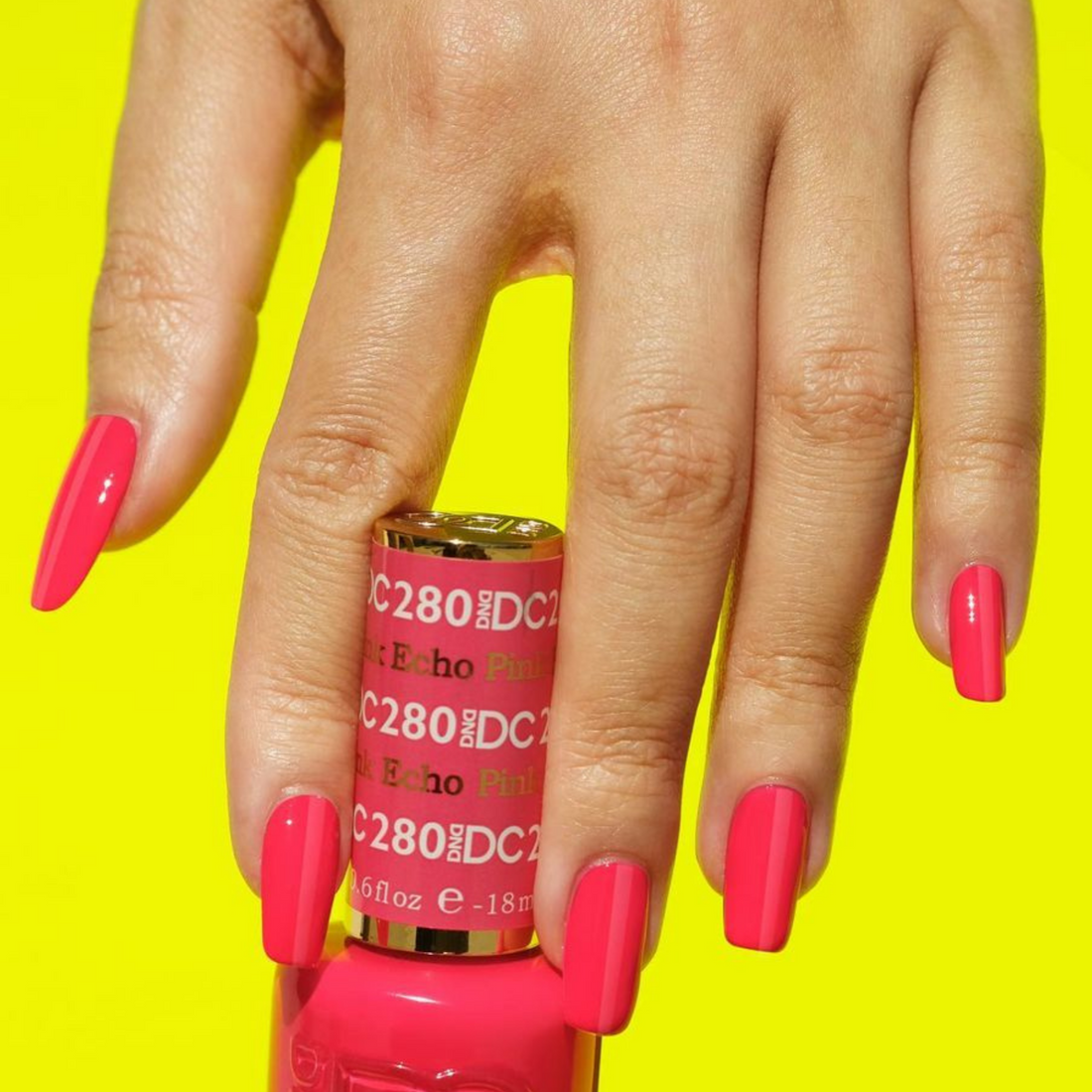 DND DC Premium set Gel Color Matching Polish Color - Echo Pink #280