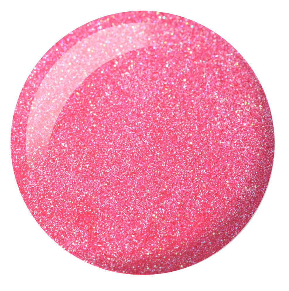 DND DC Platinum - Soak off Gel in holographic glitter - #220 Bubble Bath