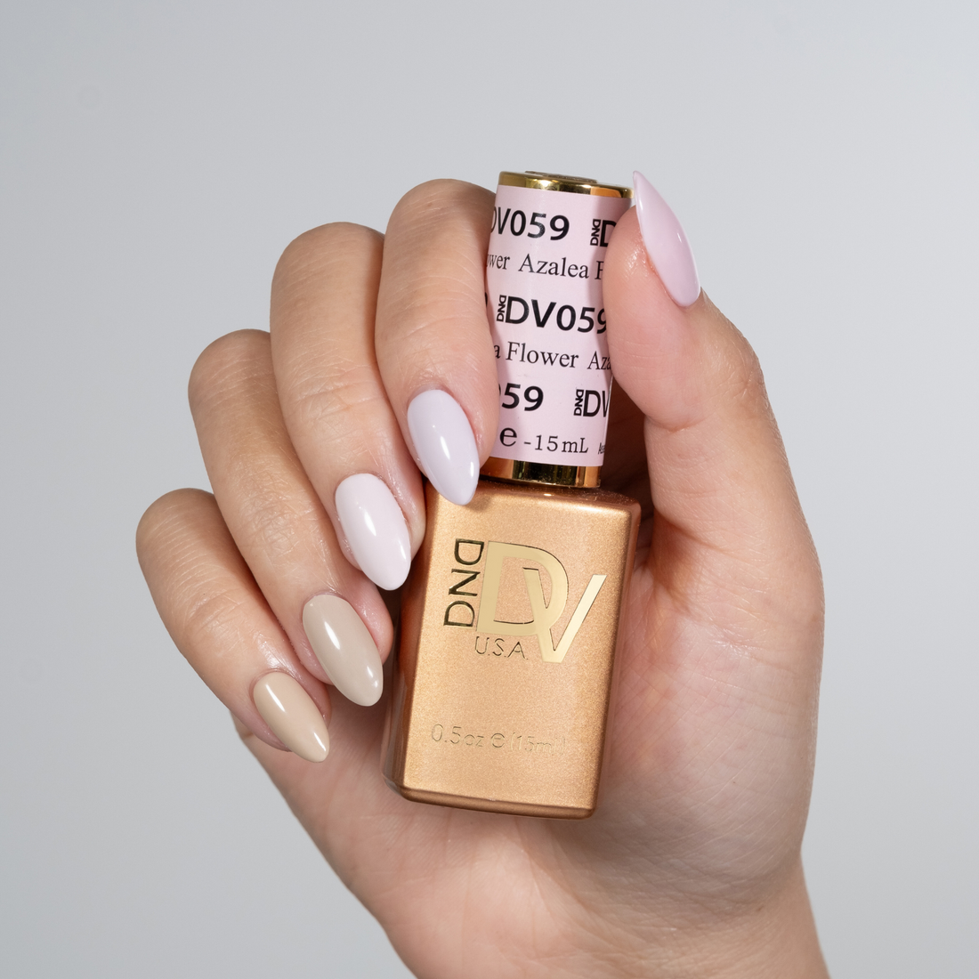 DND Diva Gel & Nail Polish - Azalea Flower #059