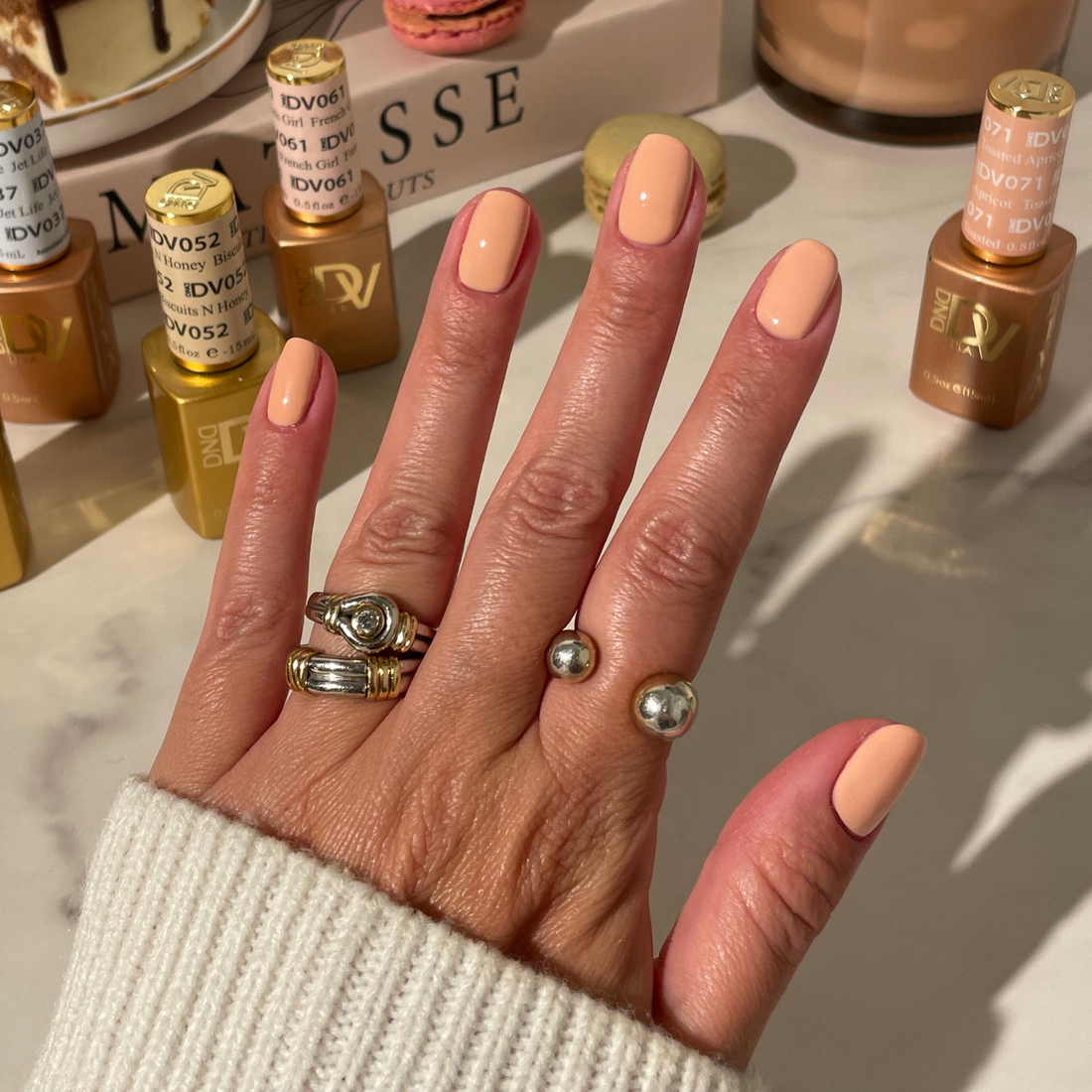 DND Diva Gel & Nail Polish - Toasted Apricot DIVA #071