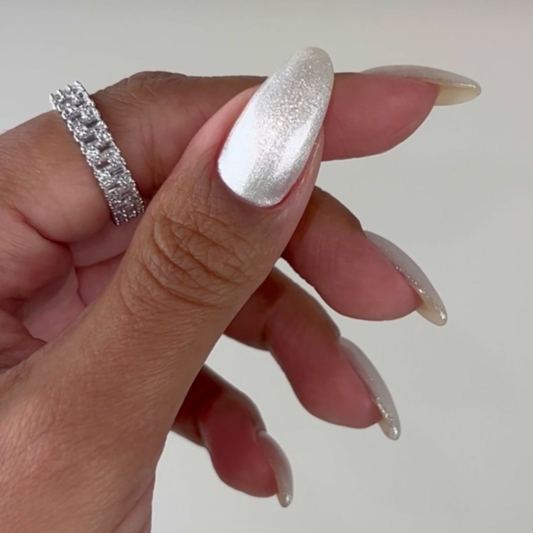 DND Gel Super Glitters #893 Crystal Aura