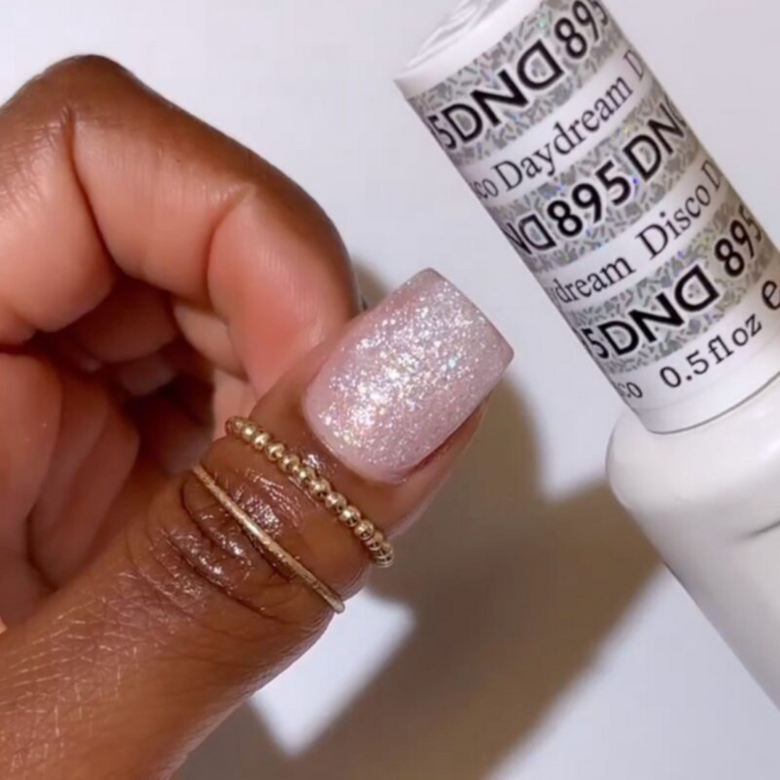 DND Gel Super Glitters #895 Disco Daydream