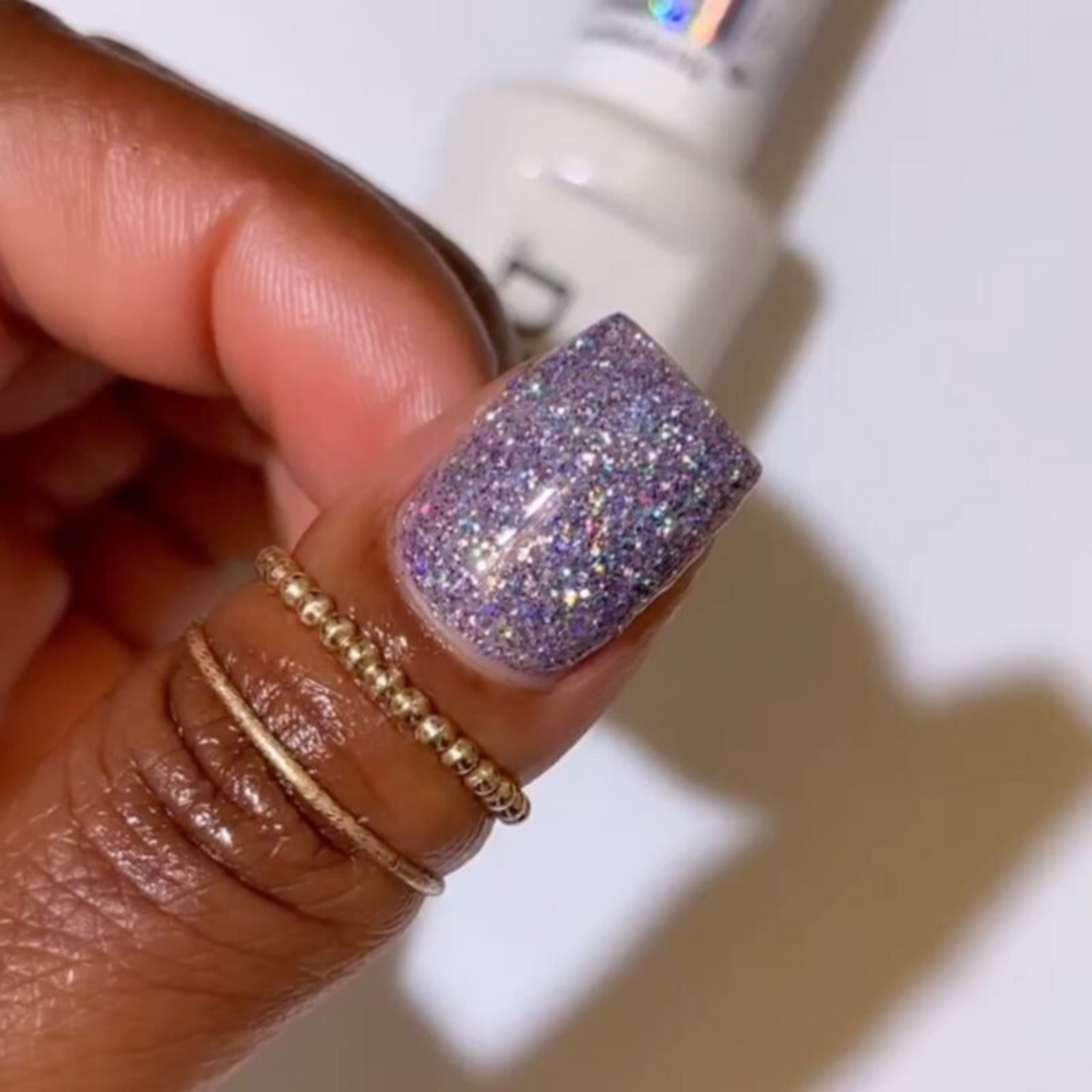 DND Gel Super Glitters #915 Galactic Aura