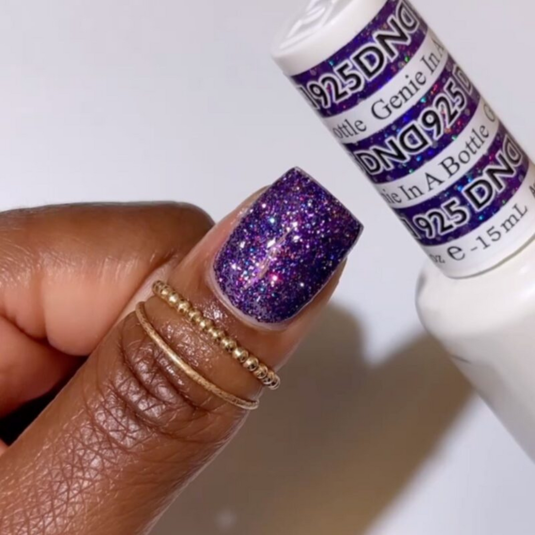 DND Gel Super Glitters #925 Genie in a Bottle