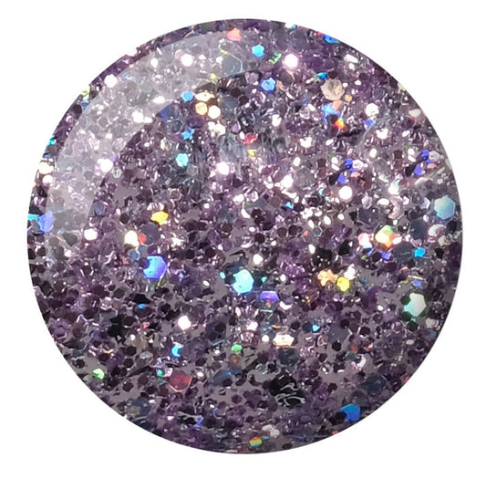 DND Gel Super Glitters #912 Lavender Aura