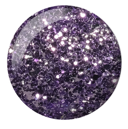 DND Gel Super Glitters #913 Lunar Lavender