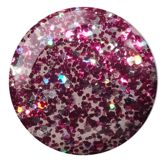 DND Gel Super Glitters #922 Berrylicious