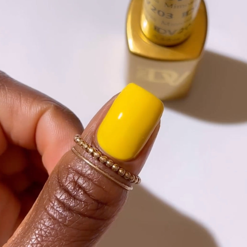 DND Diva Gel & Nail Polish - Mimosa #203