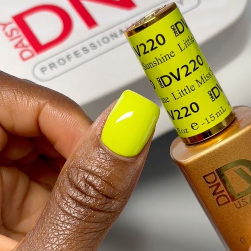 DND Diva Gel & Nail Polish - Little Miss Sunshine #220