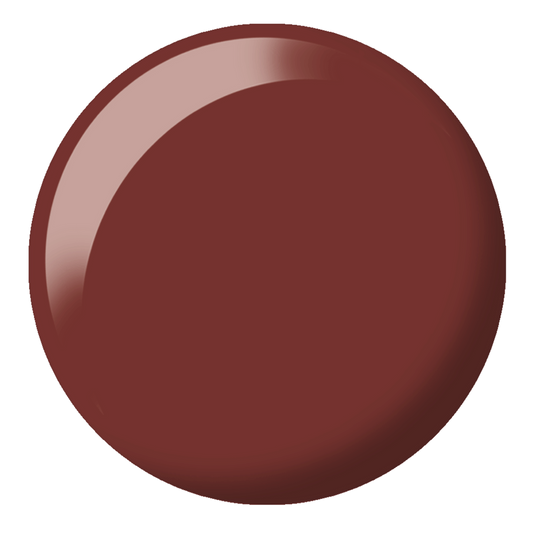 DND Diva Gel & Nail Polish - Chocolate Red #251