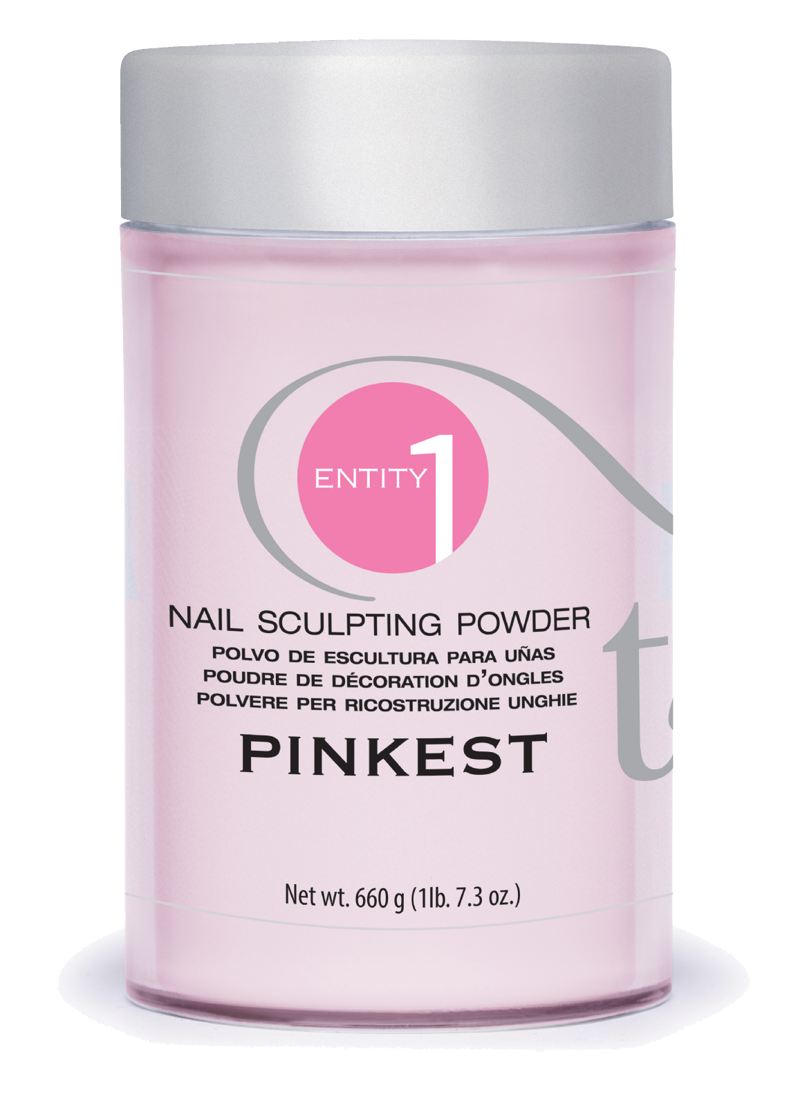 Entity Beauty - Nail Acrylic Sculpting Powder PINKEST PINK - Size 23.2oz