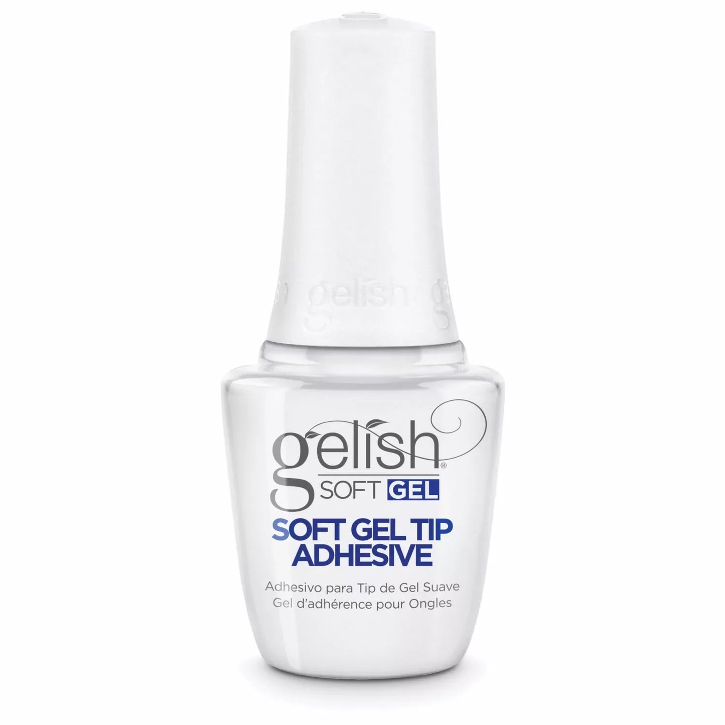 Gelish Soft Gel Tip Adhesive, 0.5 fl oz