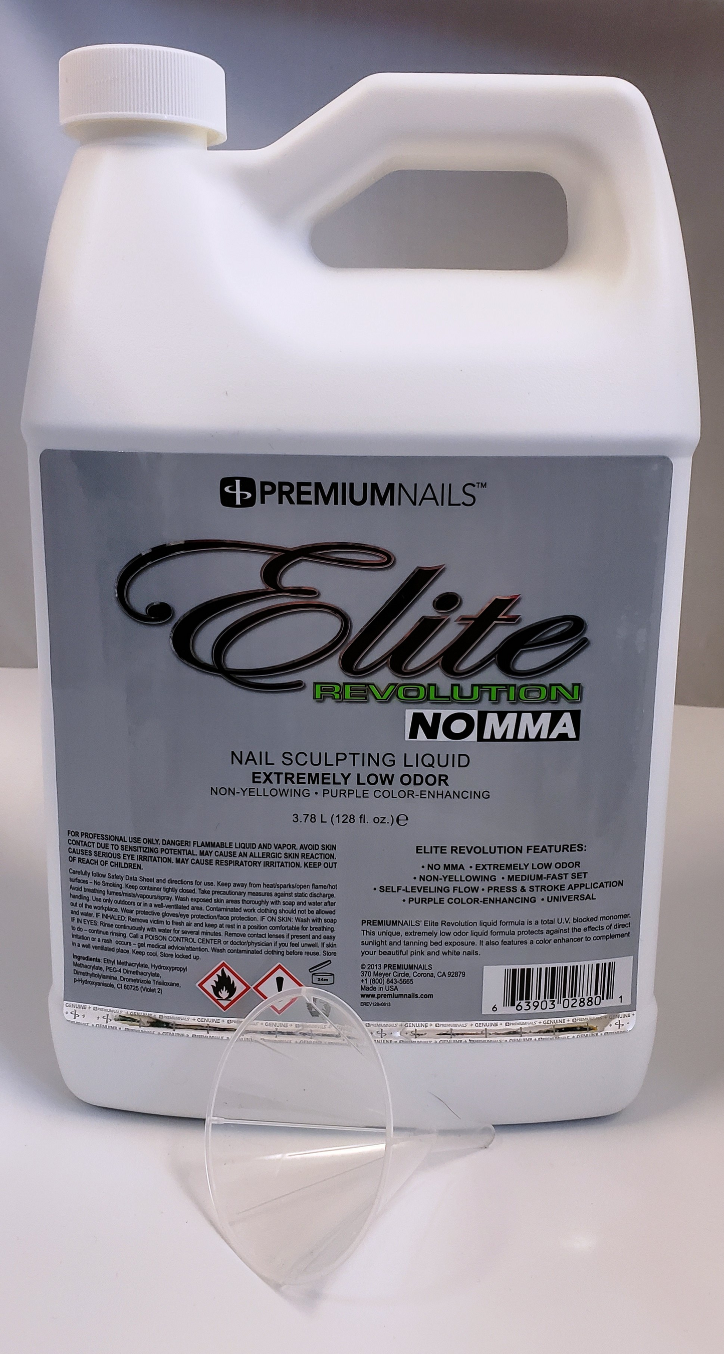 Premiumnails Elite EMA Solar Nail Liquid 128 fl. oz