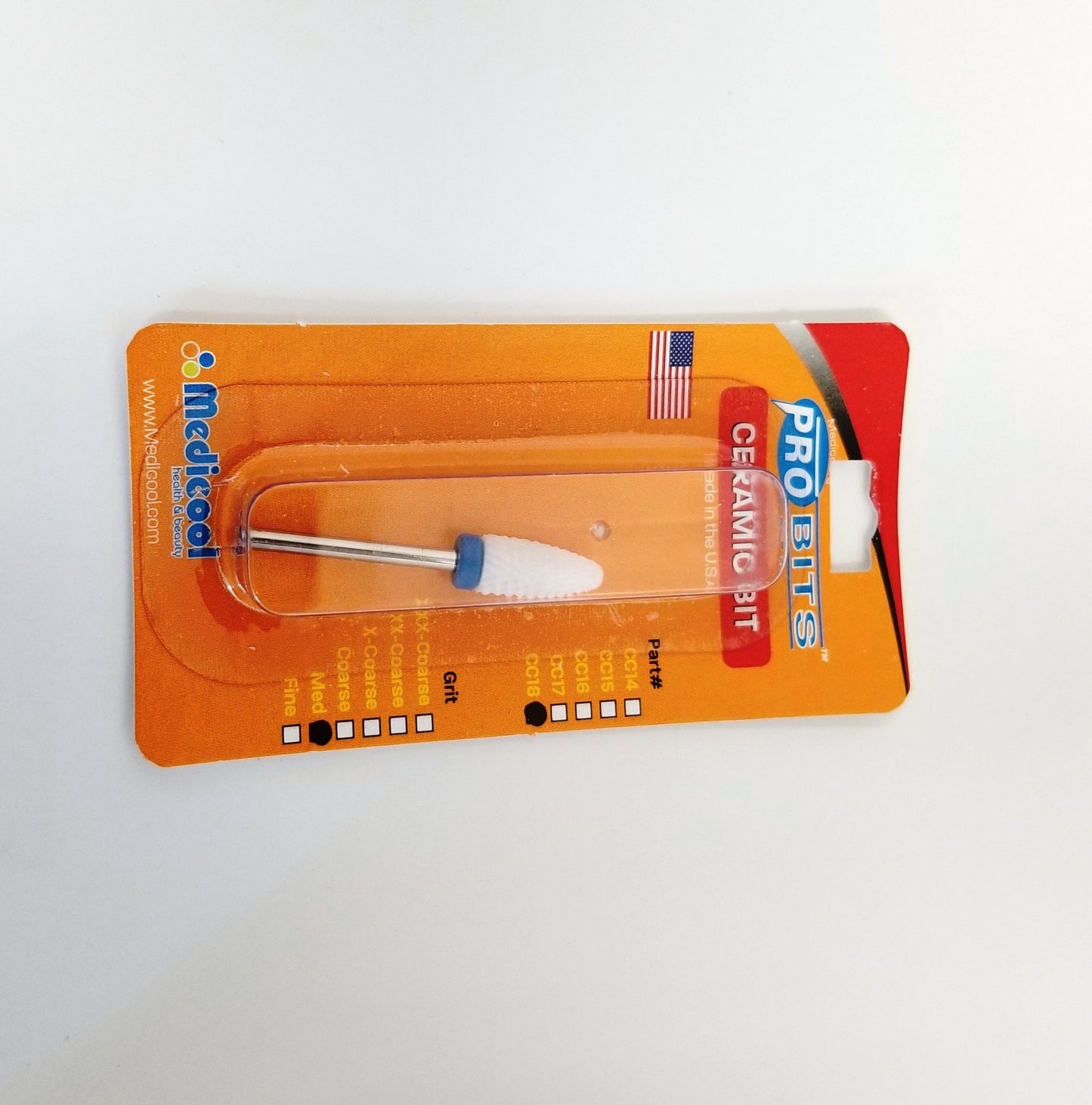 Medicool - Ceramic Drill Bit - Cone Shape (CC18) - Choose your Grit