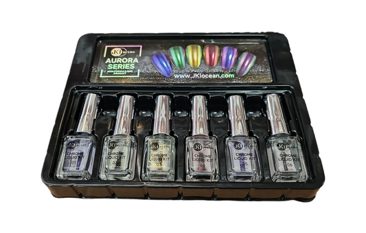 JKI Ocean Aurora New Formular Chrome Liquid set
