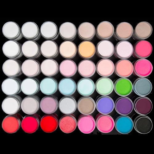 Glam & Glits Blend Ombre & Marbling Nail Acrylic Color Powder - 2oz/Jar