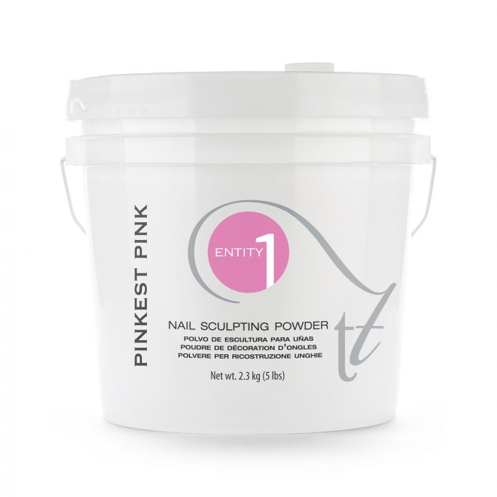 Entity Nail Sculpting Acrylic Powder 5 LB Bucket - Pinkest Pink