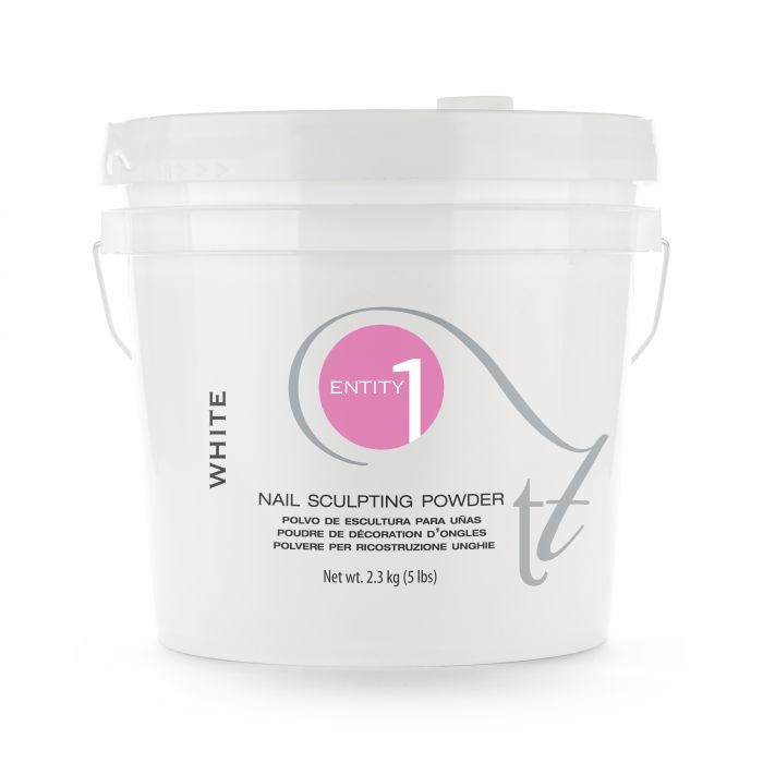 Entity Nail Sculpting Acrylic Powder 5 LB Bucket - White