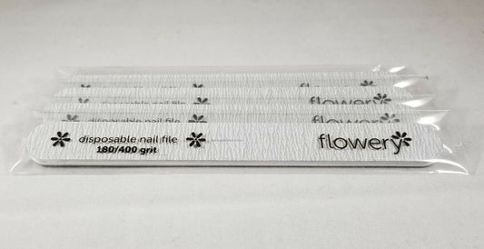 Flowery Silver Streak Cushion Core File 100/240 Grit (DFCS2)