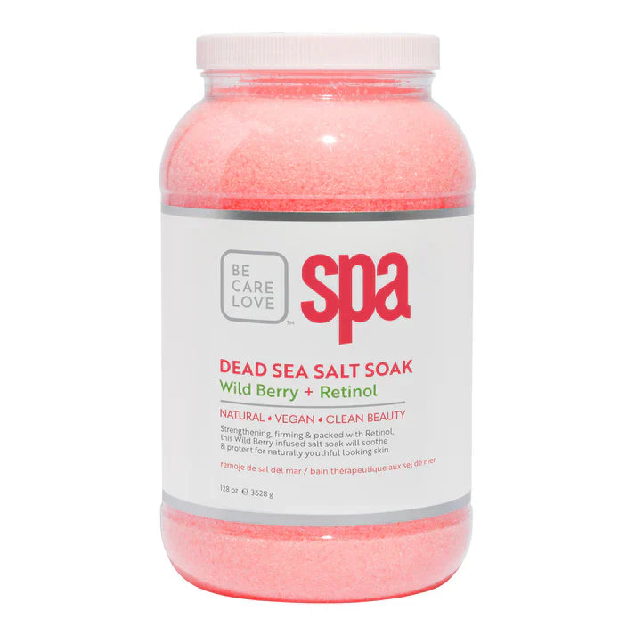 BCL Spa Pedicure Organic Dead Sea Salt - Wild Berry + Retinol