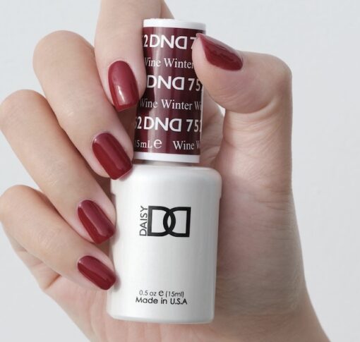 DND Gel Nail Polish Duo 752 - Winter Wine