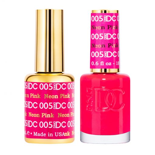 DND DC Polish & Lacquer - 05 - Neon Pink
