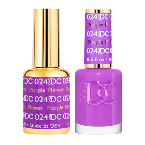DND DC Polish & Lacquer - 24 - Purple Flower