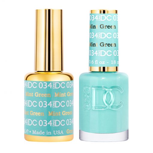 DND DC Polish & Lacquer - 34 - Mint Green