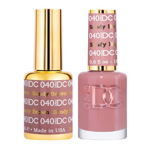DND DC Polish & Lacquer - 40 - Sandy Brown