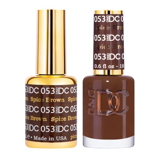 DND DC Polish & Lacquer - 53 - Spiced Brown