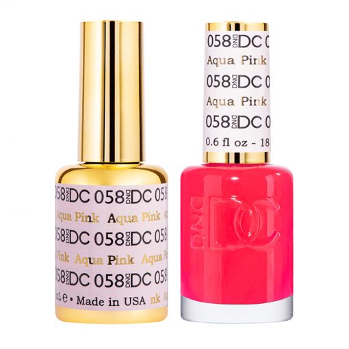 DND DC Polish & Lacquer - 58 - Aqua Pink